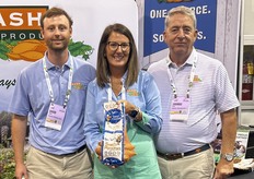 Nash Produce’s David Bradley, Robin Narron and Thomas Joyner.