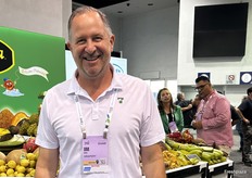 Jim Beagle of Grapery was walking the show floor.