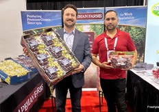 Grapeman LLC’s Stephen Harmer and Miguel Vielmas.