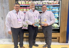 Tim Wolfu, Gary Silacci, Jeff Hutterer of Ocean Mist Farms.