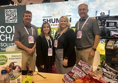 Mark Shuman, Mason Goolsby, Erin Waters and John Shuman of Shuman Farms.