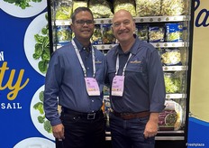 Sal Tolentino and Gary Burk of Gold Coast Packing.