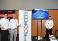 Le An, Azzeddine Tahiri and Juan Acosta from Reemoon