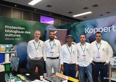 Benoit Vuillaume and Koppert Maroc team at the MBC, presenting biocontrol solutions