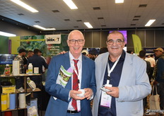 Mohamed Alamouri, president of Interproberries, and Taquie-Dine Cherradi, CEO of Lymouna-Matysha