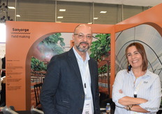 Omar Benjelloune and Amal Al Harrati from Sanjorge