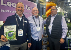 The Church Brothers Farms team included (L-R) Greg Corrigan, Neil Milburn and Bob Licker.
