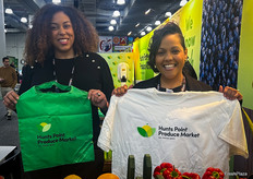 Norka Vasquez and Maria Sosa of Hunts Point Market.