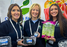 L-R: Casey Kio, Judy Spires and Morgan DiMartino of Consalo Family Farms.