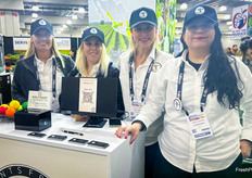 L-R: Angela Dooms, Teresa Guedea, Doretta D'Amico and Cindy Delgado of 3 Points Fresh.