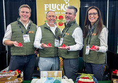 L-R: Ben Alexander, Patrick Keating, Andrew Shields and Laura Brim of Pluck'D.