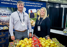 Brandon Parker and Erin Waters of Shuman Farms.