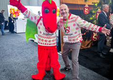 Got a snap of the SnapDragon along with Thomas Frank of SnapDragon and Rubyfrost apples.