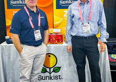 Brad Blaine and Chuck Heshler of Sunkist Growers.