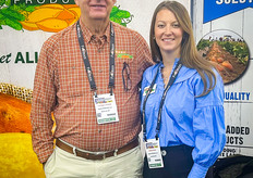 Thomas Joyner and Randi Ricks of Nash Produce LLC.