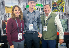L-R: Tina Turek, Jake Turek and Ted Wanless of Cayuga Produce/Turek Farms.