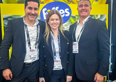 Fyffes North America's (L-R) Ricardo Echeverri, Carolina Coulson and Jack Howell.