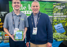 Joe McErlean and Glenn Messinger of Little Leaf Farms.