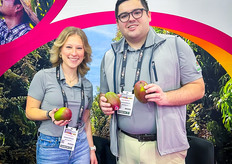Amazon Produce's Caitlin Hargrave and Ryan Minshall.
