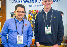 Mark Phillips and Luke Bakker of Prince Edward Island Potatoes.