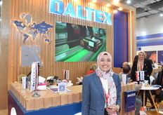 Yomna Ayman, marketing research senior specialist at Daltex. The company exports potatos, citrus, onions, and other fresh produce to the global market.