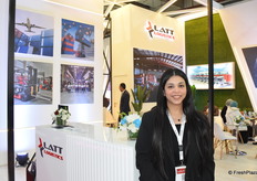 Mariam Atef, commercial executive at LATT Logistics, like other logistics companies present at Food Africa, reports an unclear but improving situation at the Red Sea.
