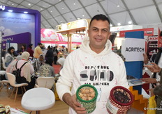 Dr. Ahmad Mohamed Algharib, herbs grower and exporter from the south of Egypt.