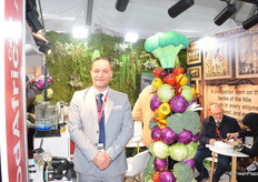 Mohamed Elgazar, CEO of Max Mark, exports specialty vegetables from Egypt.