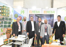 Mohamed Elbatal, CEO of El Heba, and his team at Food Africa.