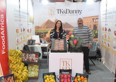 Marina Soleiman and Joseph Bebawy from TK&Danny, an Egytpian grower, packer and exporter of various fresh produce.