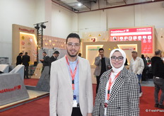 Ahmed Ghonim and Asmaa Osman from Fruit Link.