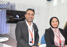 Islam Moussa and Shaima Mourad from B&G shipping Agencies. They report safe sailing conditions in the Red Sea.