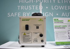 This is the latest product from Catalytic Generators; Smart Ripe. It allows for ethylene applications to be monitored remotely.