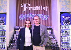 Lydia Castellanos and Todd Mauritz with Fruitist.