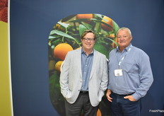 Greg Thorne and Willie Beets with Lange Farms.