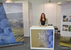 Vitoria Carvalho of Portuguese blueberry exporter Darumi, they export their blueberries to Spain and Germany.