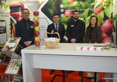 The team of Polish exporter Fruit-Active. They export apples and vegetables. 