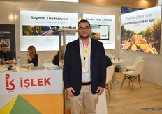 Gokhan Gokoluk of Islek. The Turkish produce exporter deals in citrus, vegetables, cherries, soft fruit and grapes. They export to Russia and Europe.