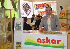 Tuncay Telli of Turkish produce exporter Askar. They supply peaches, nectarines, black figs and pears to Europe and Russia.