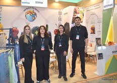 The team of Serpak, A Turkish packaging manufacturer thats export their modified atmosphere packaging.