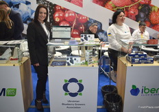 Natalia Pukshyn, representing the Ukranian Blueberry Growers Association. They have 48 members in their association.