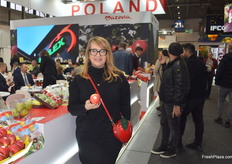 Kamila Jankowska, owner of Polish apple tree nursery Perfect Fruits Sp. z O.O., who have licensed the America SnapDragon variety, to be grown in Poland.