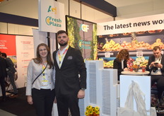 On the right is Adam Malengiewicz, owner of AD Fresh Nature, a new Polish company that grows its apples in its own orchards.