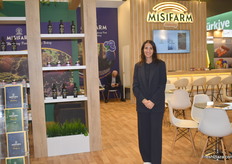 Ceren Urkmez of Turkish produce exporter Misifarm. They currently supply the domestic market with their blueberries, but are looking to expand into exports.