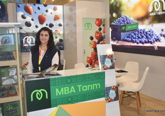 Ismihan Aren Memet of Turkish produce exporter MBA Tarim. They export soft fruit, vegetables and stone fruit to European markets, Russia, the Far East and import produce from Morocco.