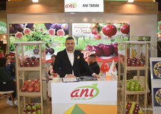 Muhammet Erdogan of Turkish produce exporter Ani Tarim. They export pomegranates, cherries and grapes.