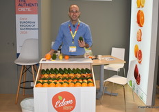 Apostolis Mylonakis of Greek organic fruit exporter Edem Fruits. They export citrus and avocados from Greece, and see a supply opportunity for their Hass avocado in the current market.