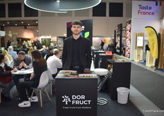 Ion Tataru of Moldovan produce exporter Dor Fruct. They export plums, grapes and cherries to Germany, Poland, and the Netherlands.