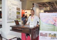 Tahar Hamdani, CEO of PCS Agri, a Moroccan company specializing in digital solutions for agriculture. PCS Agri provides patented solutions for tracking and counting seeds and yields.