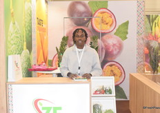 Alfonce Mburu from Zapet Farming, a Kenyan company exporting chillies, French beans, peas, avocados and passion fruit.